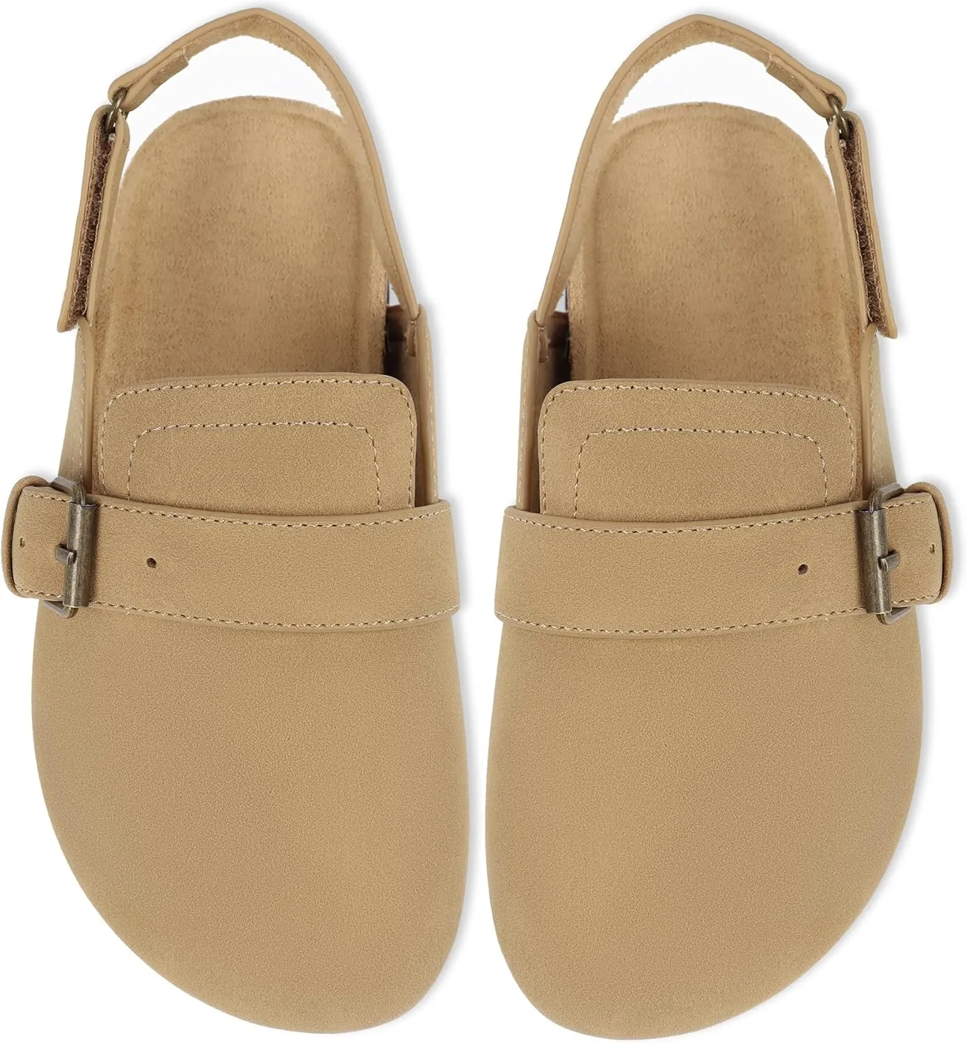 Toddler Clogs Girls Clogs for Kids Non-Slip Lightweight Sandals with Adjustable Straps & Buckle for Boys Indoor,Outdoor
